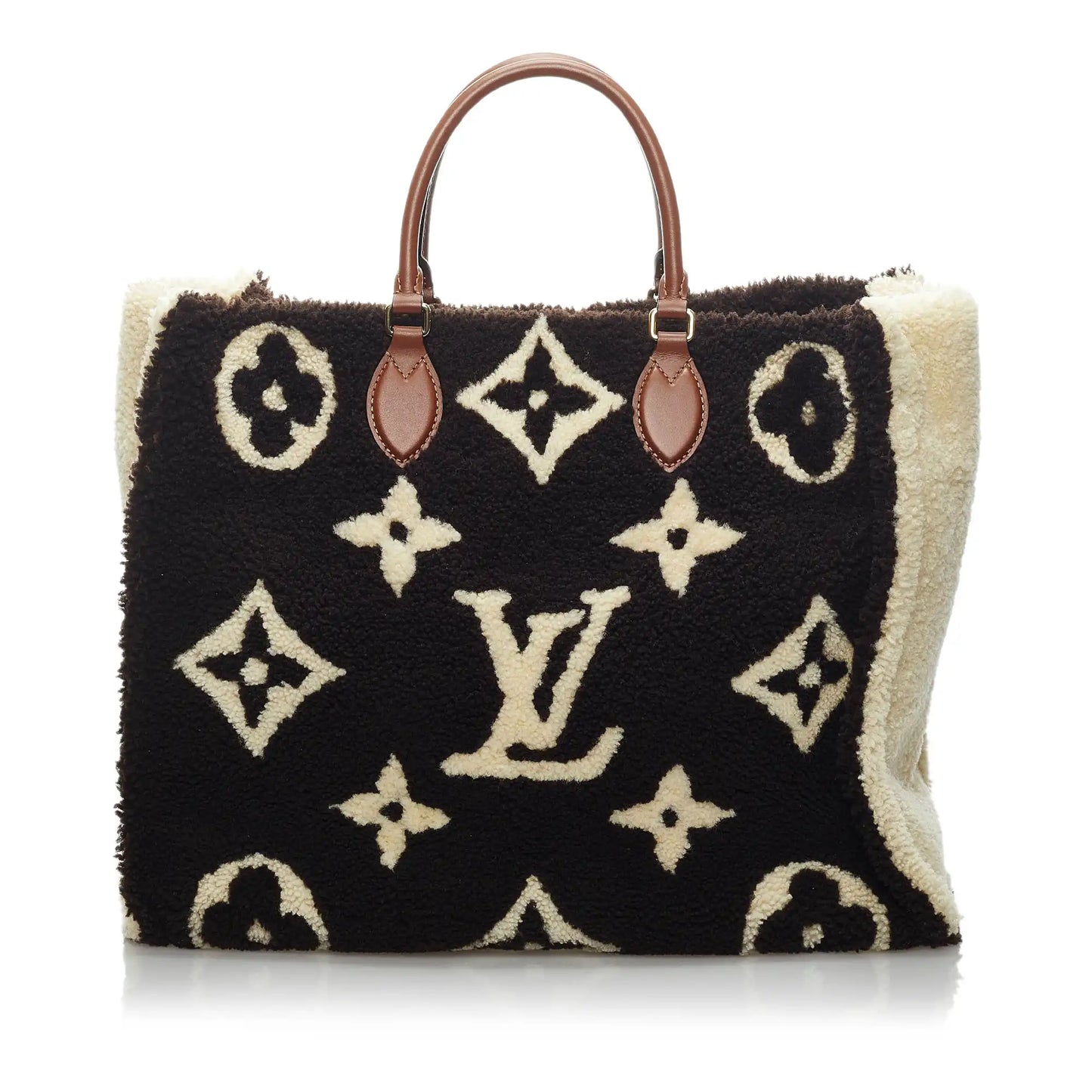 Louis Vuitton Monogram Giant Shearling Teddy Onthego GM