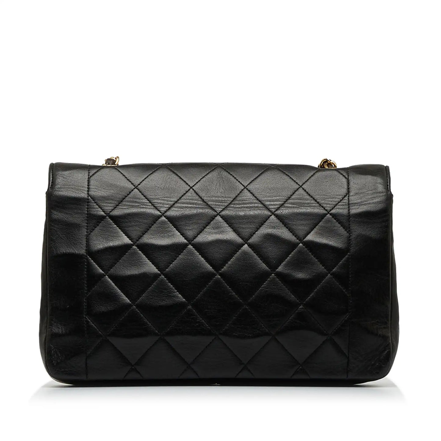 Chanel Stitched Chevron Calfskin Chain Flap