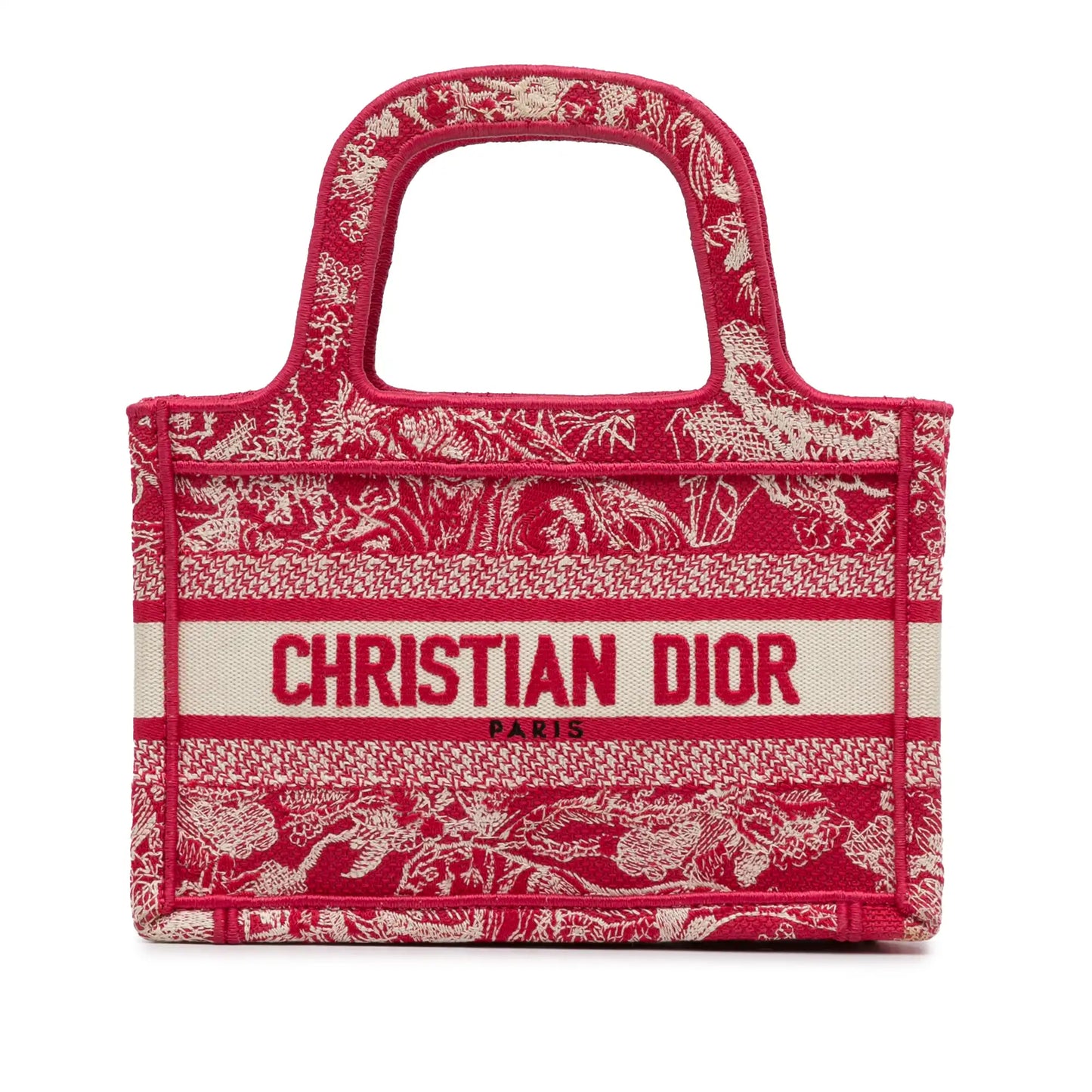 Dior Mini Embroidered Book Tote