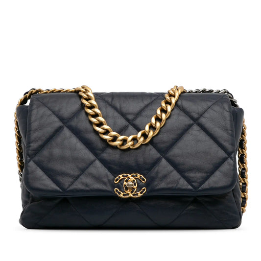 Chanel Maxi Lambskin 19 Flap