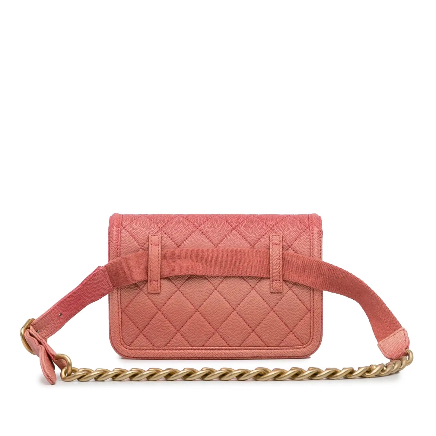 Chanel Caviar Sunset On The Sea Flap Belt Bag