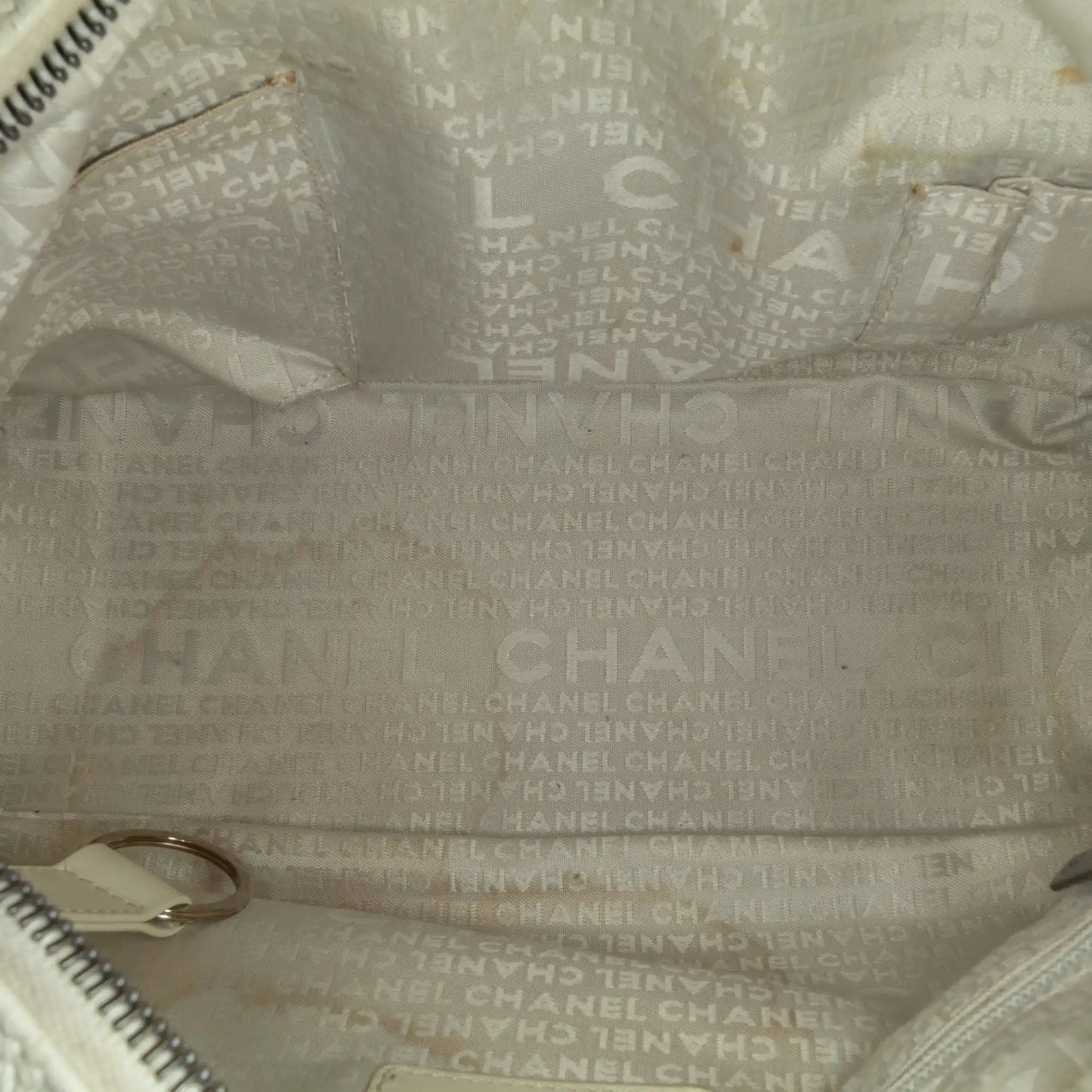 Chanel Square Stitch LAX Bowler Bag