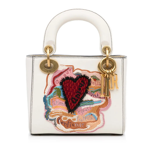 Dior Niki De Saint Phalle Mini Calfskin Dioramour Lady Dior