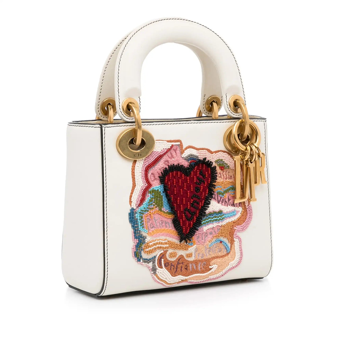 Dior Niki De Saint Phalle Mini Calfskin Dioramour Lady Dior