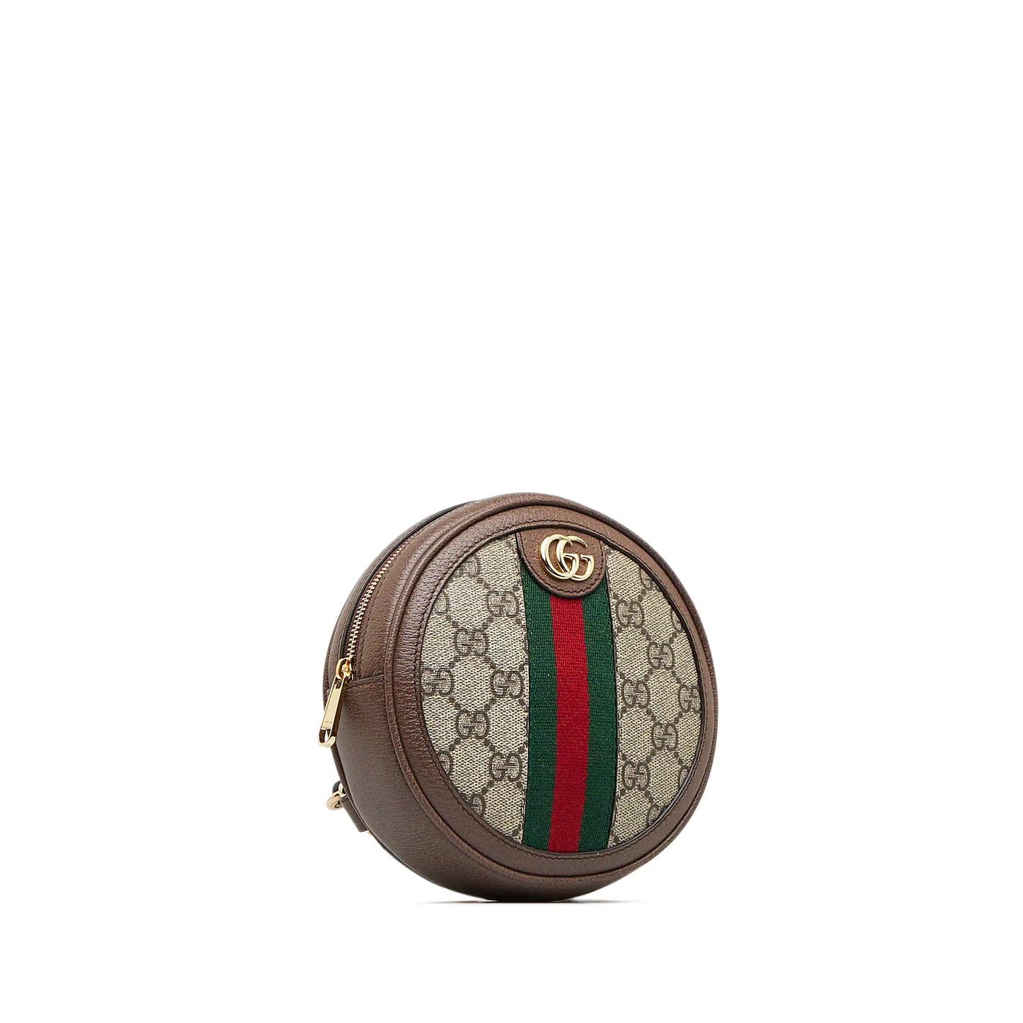 Gucci Mini GG Supreme Round Ophidia Backpack