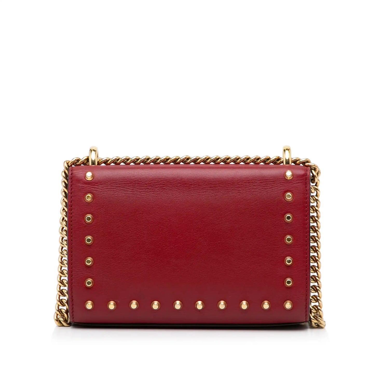 Gucci Small Leather Pearl Studded Padlock Crossbody Bag Previous product Next product