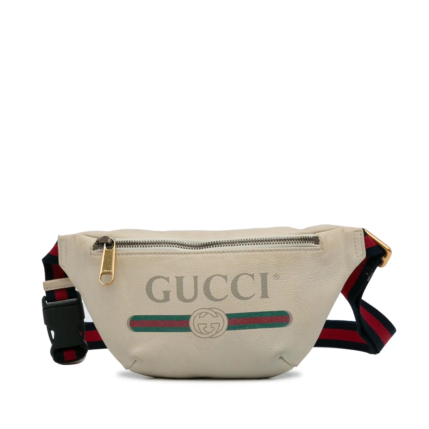 Gucci Logo Leather Belt Bag