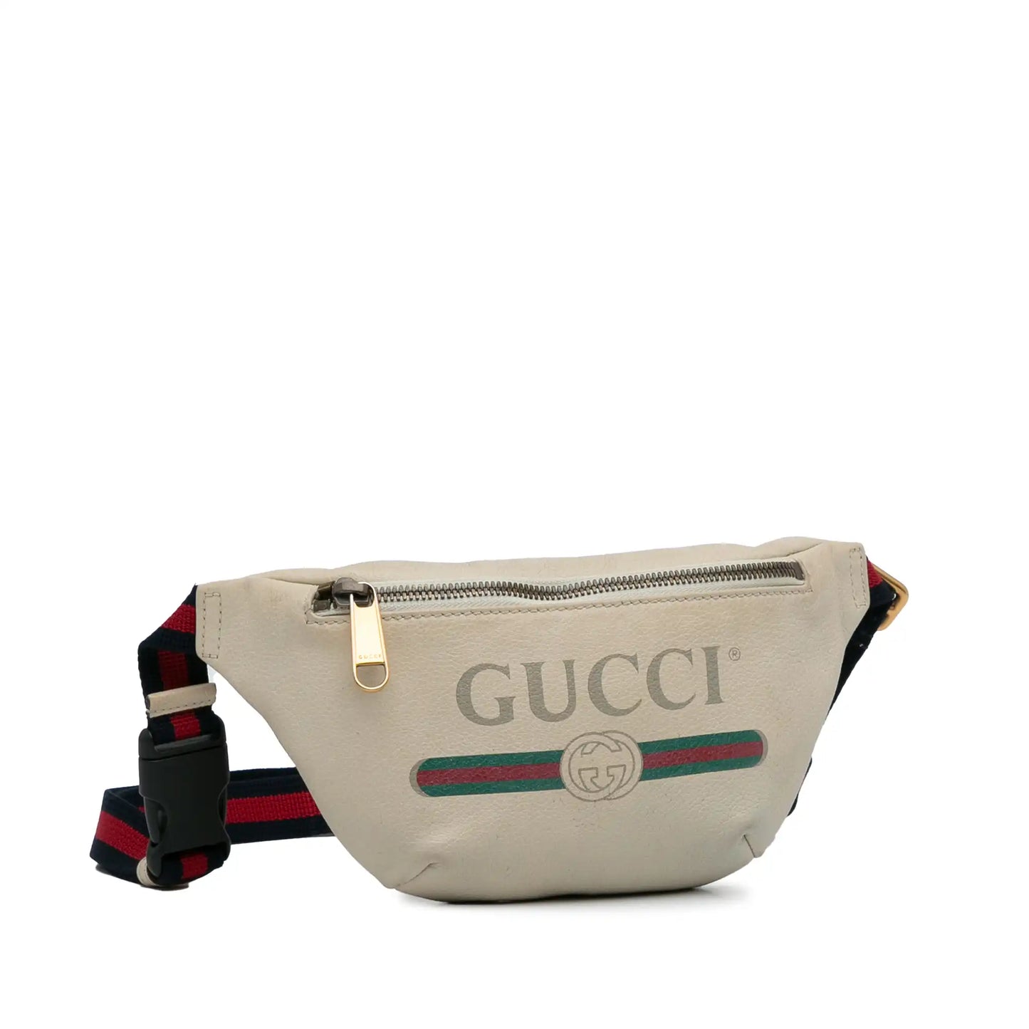 Gucci Logo Leather Belt Bag