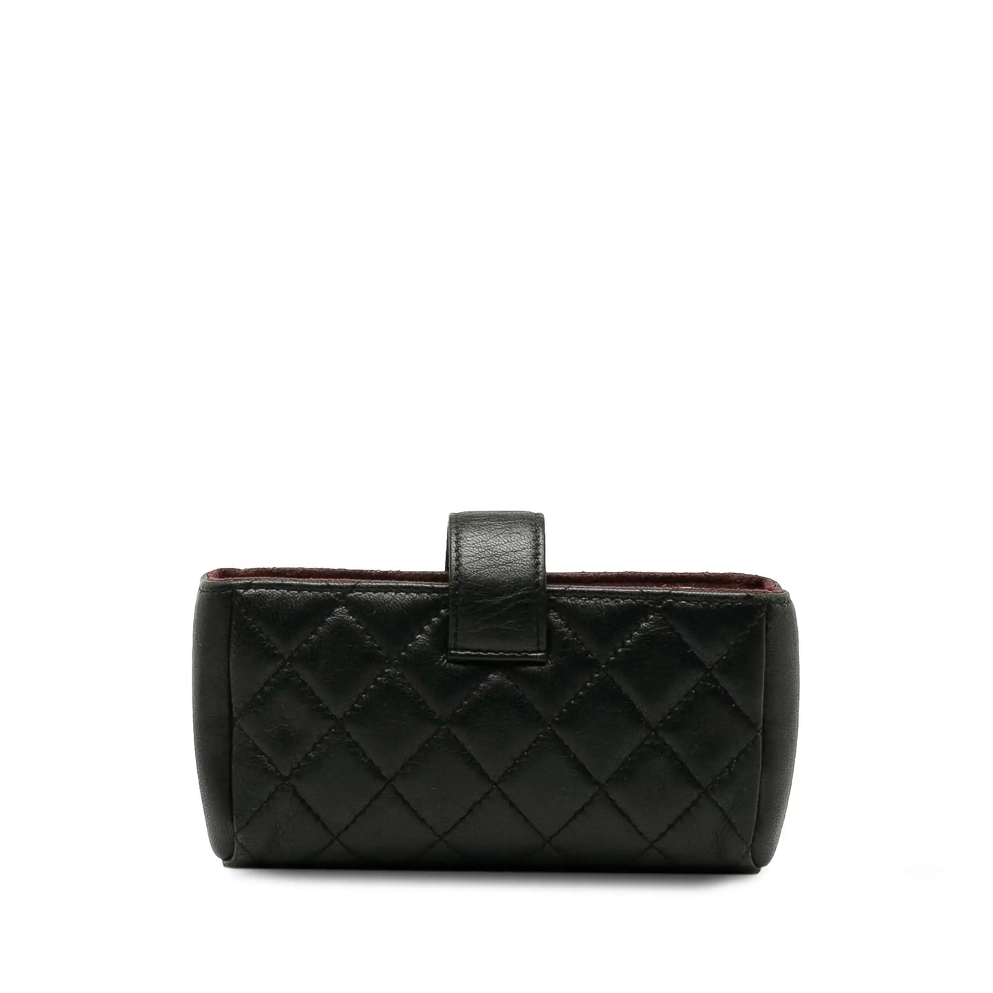 Chanel Quilted CC O-Phone Holder Pouch