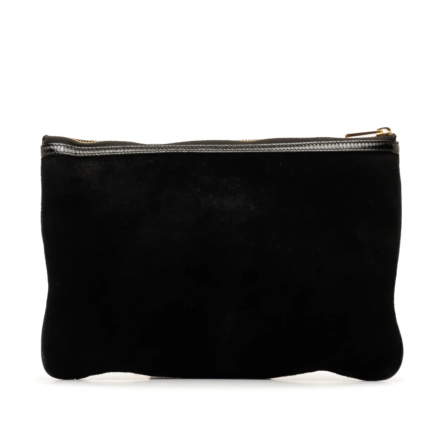 Gucci Ophidia Suede Clutch Bag